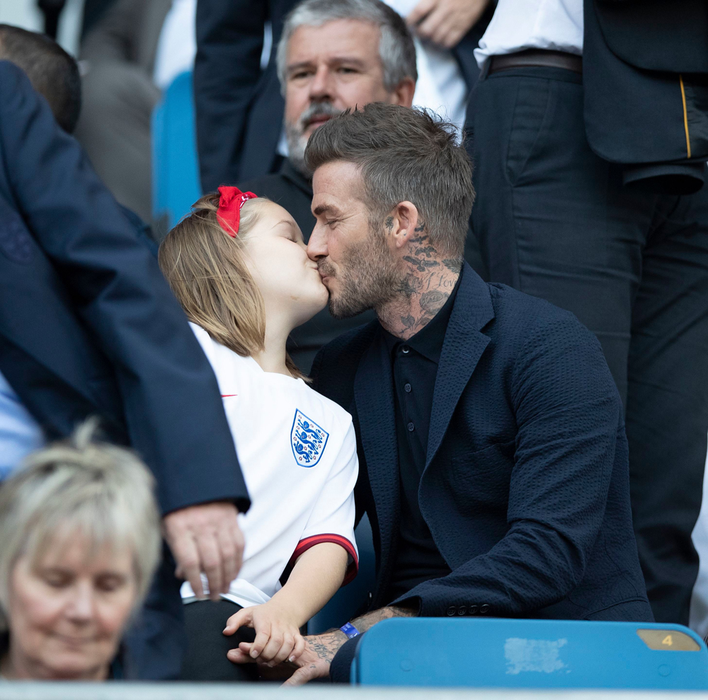 Editorial Use Only
Mandatory Credit: Photo by Lynne Cameron for The FA/Shutterstock (10323008q)
David Beckham at the match.
Norway Women v England Women FIFA Womens World Cup Quarter Final football match, Stade Oceane, Le Havre, France - 27 Jun 2019