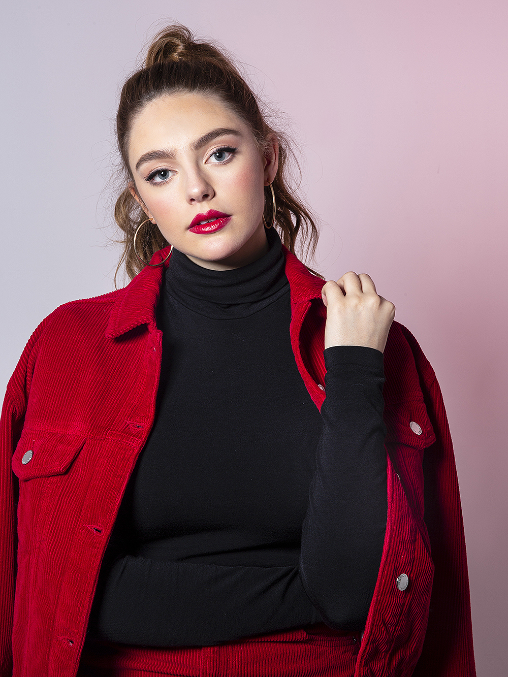 'Legacies' star Danielle Rose Russell stops by HollywoodLife's photo studio in New York City