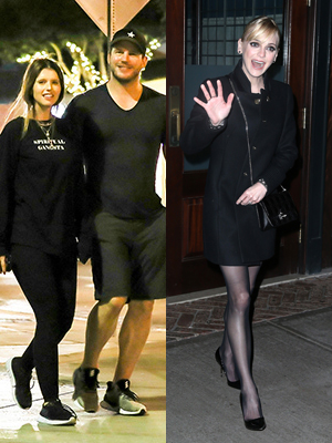 Katherine Schwarzenegger, Chris Pratt, Anna Faris