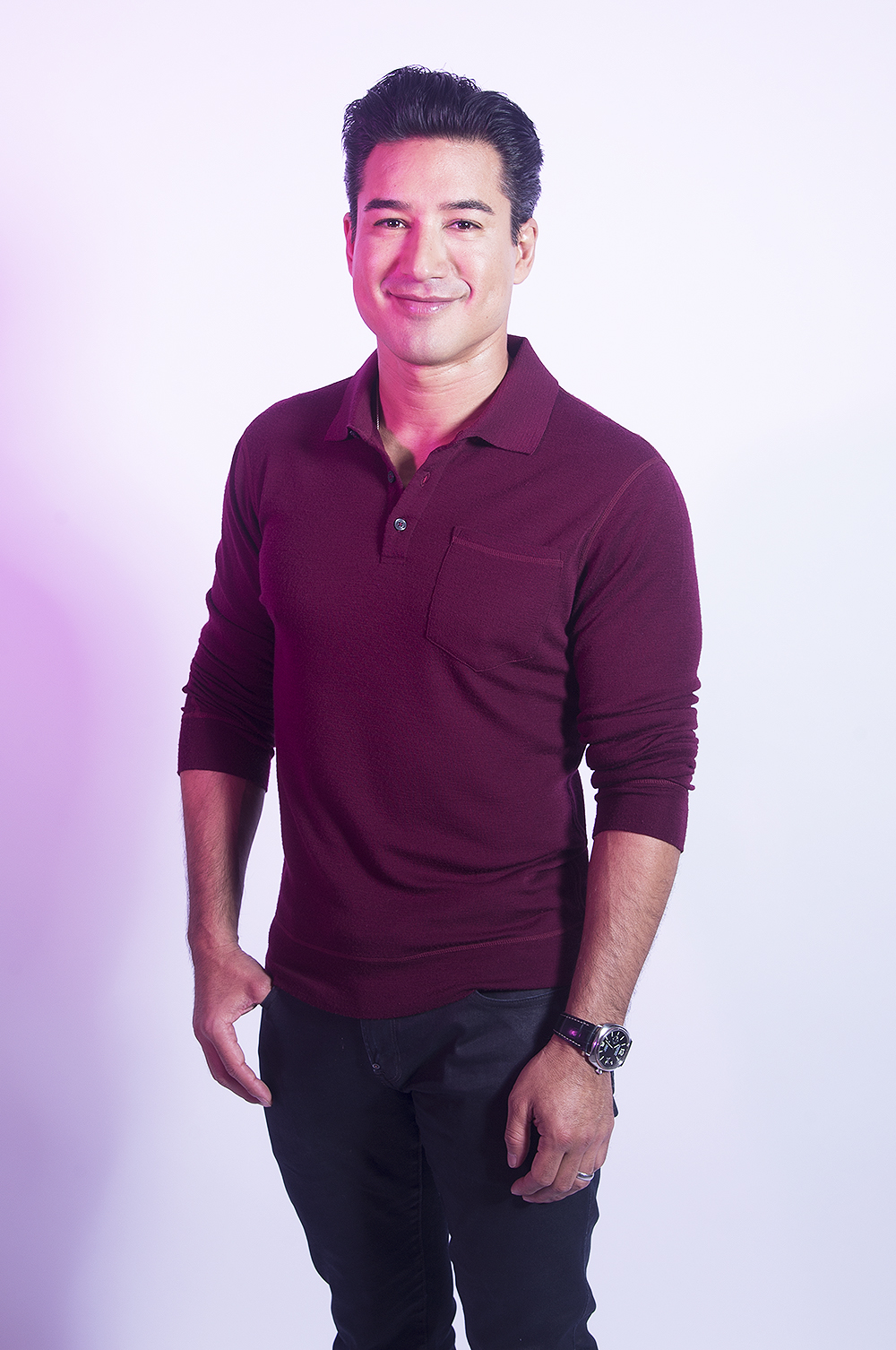 Mario Lopez at HollywoodLife