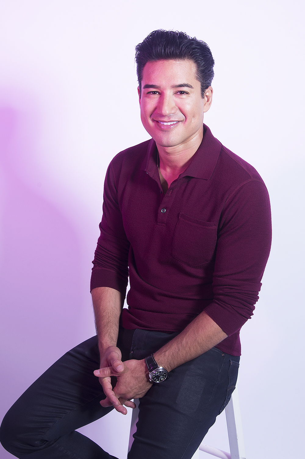 Mario Lopez stops by HollywoodLife's New York City studios.