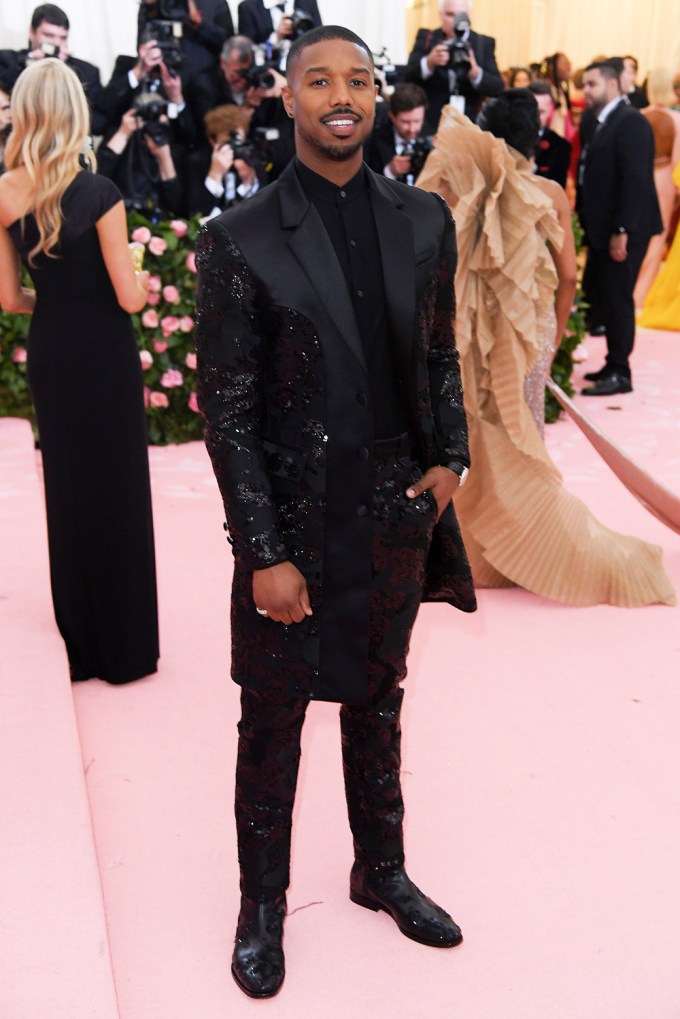 Michael B. Jordan at the 2019 Met Gala