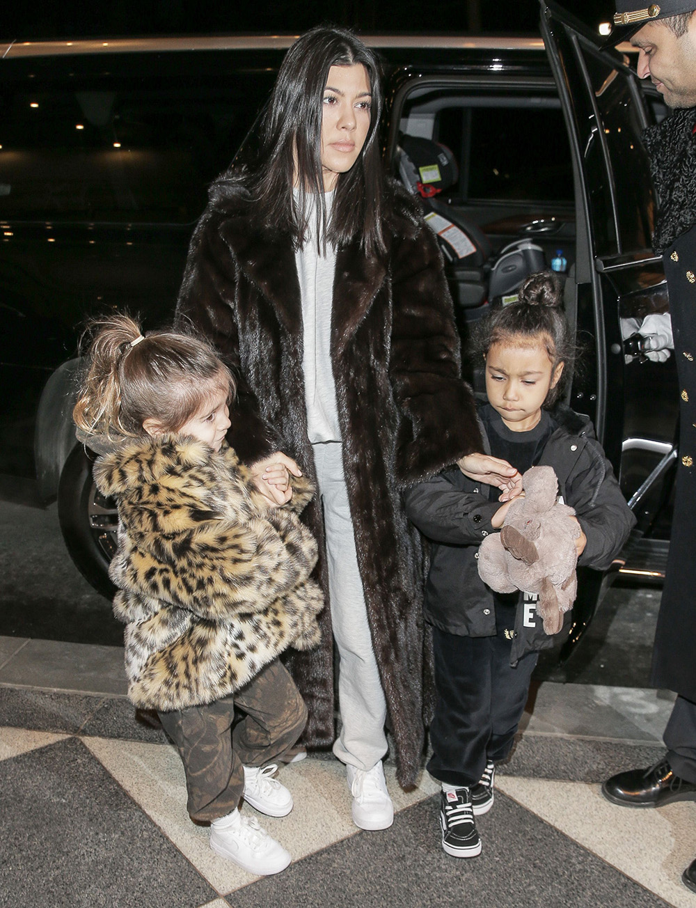 Kourtney Kardashian out and about, New York, USA - 02 Feb 2018