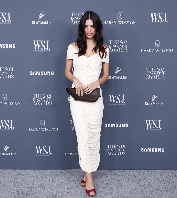 Emily Ratajkowski At The 2021 WSJ Innovator Awards