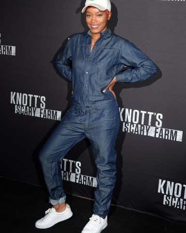 Keke Palmer
'Knott's Scary Farm Black Carpet' event, Buena Park, USA - 01 Oct 2016
2016 Knott's Scary Farm Black Carpet