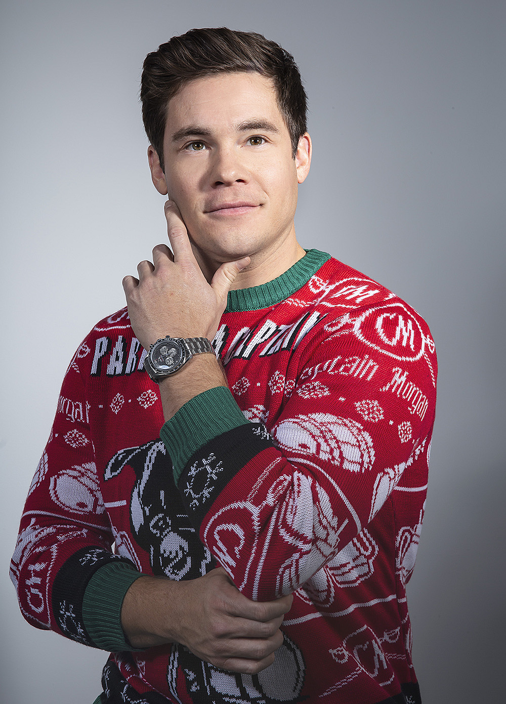 Adam DeVine stops by HollywoodLife's NYC photo studio