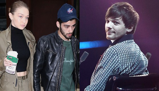 Gigi Hadid Zayn Malik Louis Tomlinson