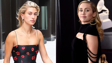 hailey baldwin miley cyrus