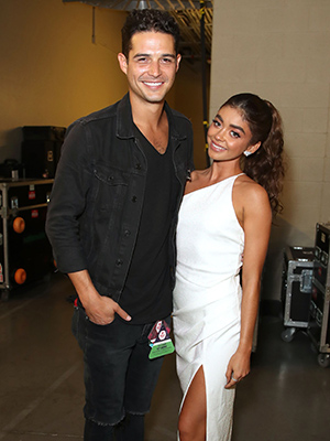 How Sarah Hyland Met Wells Adams