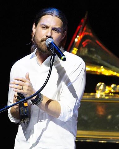 Singer Taylor Hanson of Hanson performs onstage during the Texas Chapter of the Recording Academy's 25th Anniversary Gala at ACL Live.
Recording Academy's Texas Chapter 25th Anniversary Celebration, Austin, USA - 18 Jul 2019