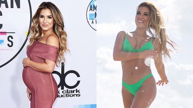 jessie james decker diet baby weight