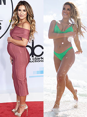 jessie james decker diet baby weight