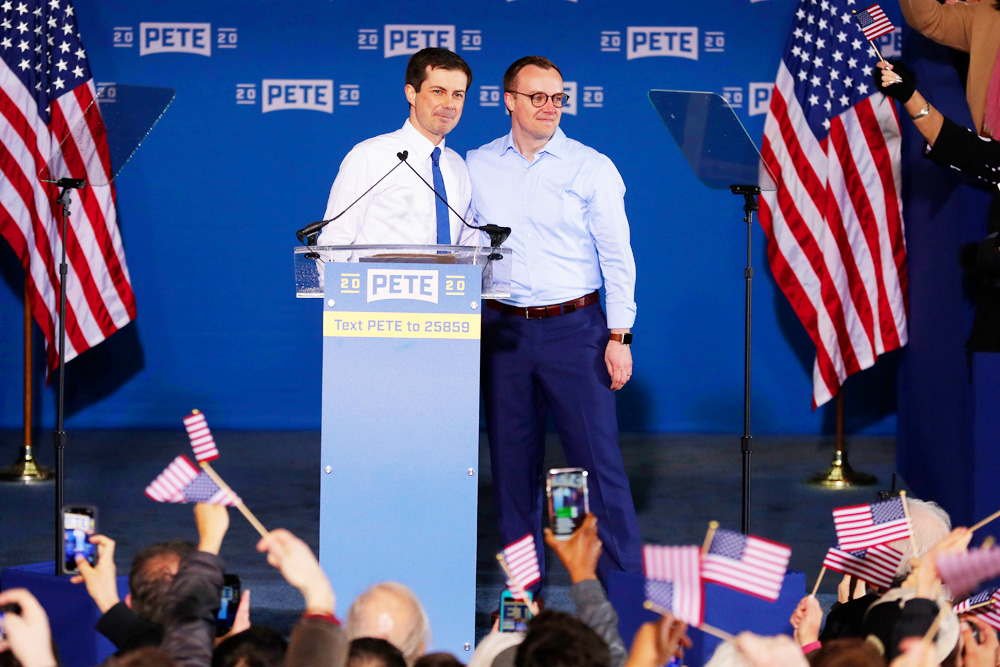 Pete Buttigieg Chasten Glezman SS