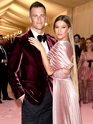 tom brady gisele bundchen met gala