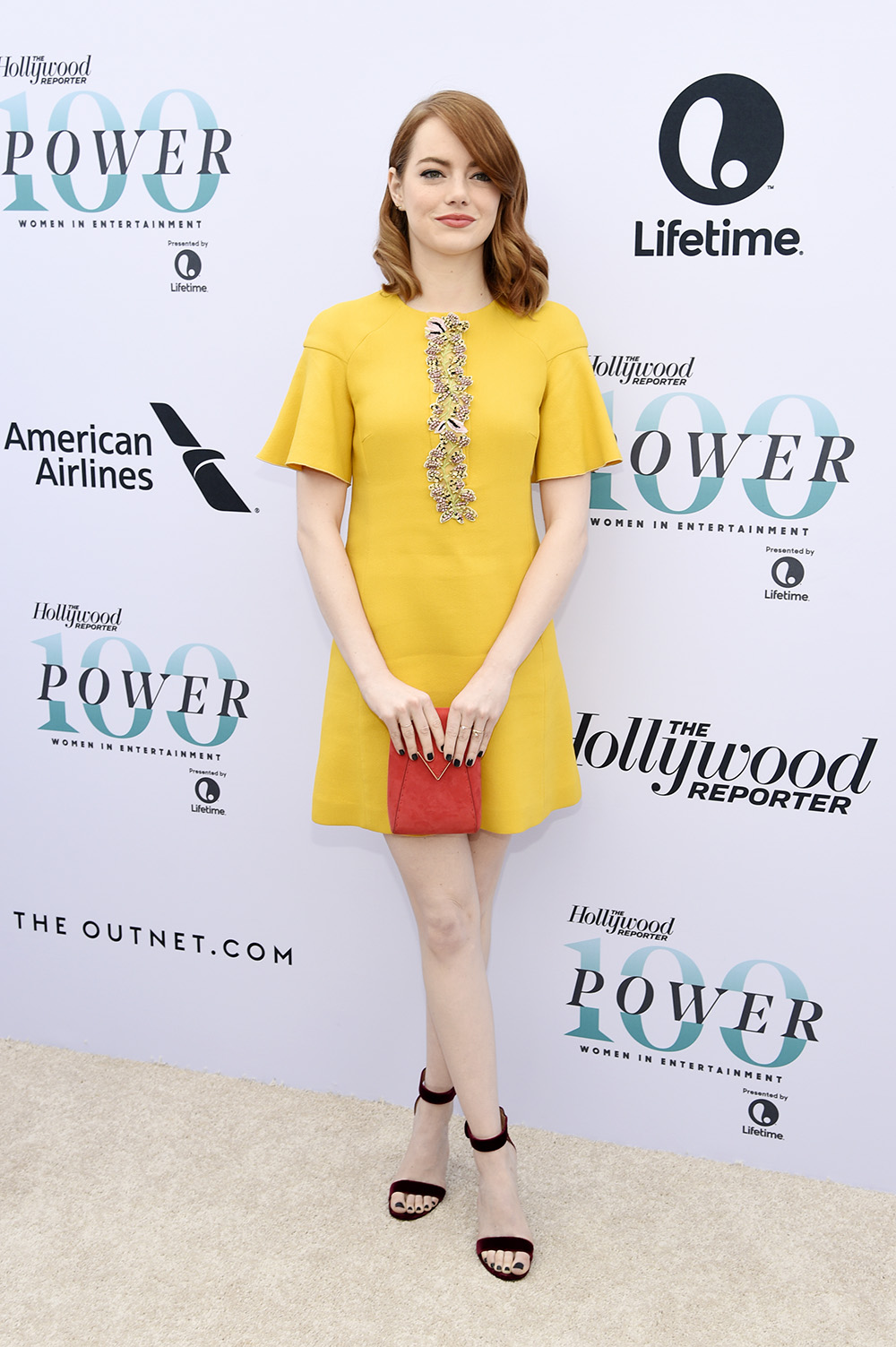 Actress Emma Stone poses at The Hollywood Reporter's 25th Annual Women in Entertainment Breakfast at MILK Studios on Wednesday, Dec. 7, 2016, in Los Angeles. (Photo by Chris Pizzello/Invision/AP)