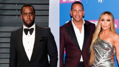 Diddy, Alex Rodriguez, Jennifer Lopez