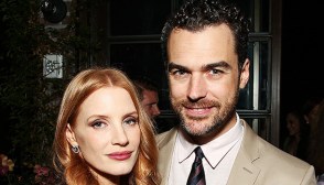 jessica chastain daughter first pic