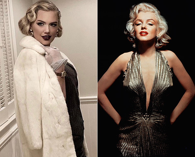 Kate Upton, Marilyn Monroe