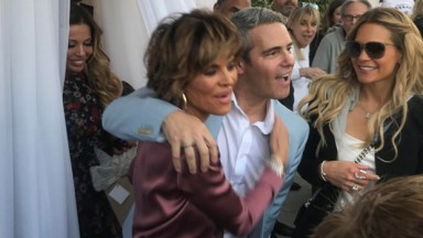 Lisa Rinna Andy Cohen