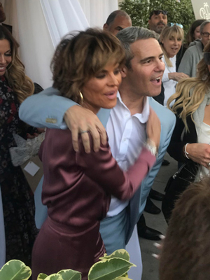 Lisa Rinna Andy Cohen