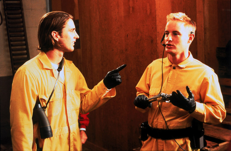 Editorial use only. No book cover usage.
Mandatory Credit: Photo by Columbia/Kobal/REX/Shutterstock (5879086g)
Luke Wilson, Owen Wilson
Bottle Rocket - 1996
Director: Wes Anderson
Columbia
USA
Scene Still
Comedy