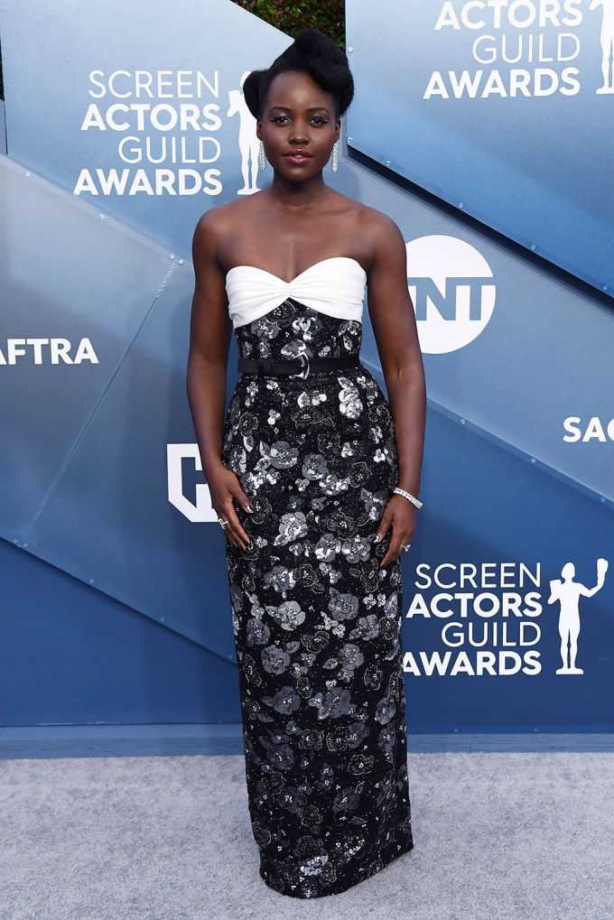 Lupita Nyong’o At The 2020 SAG Awards