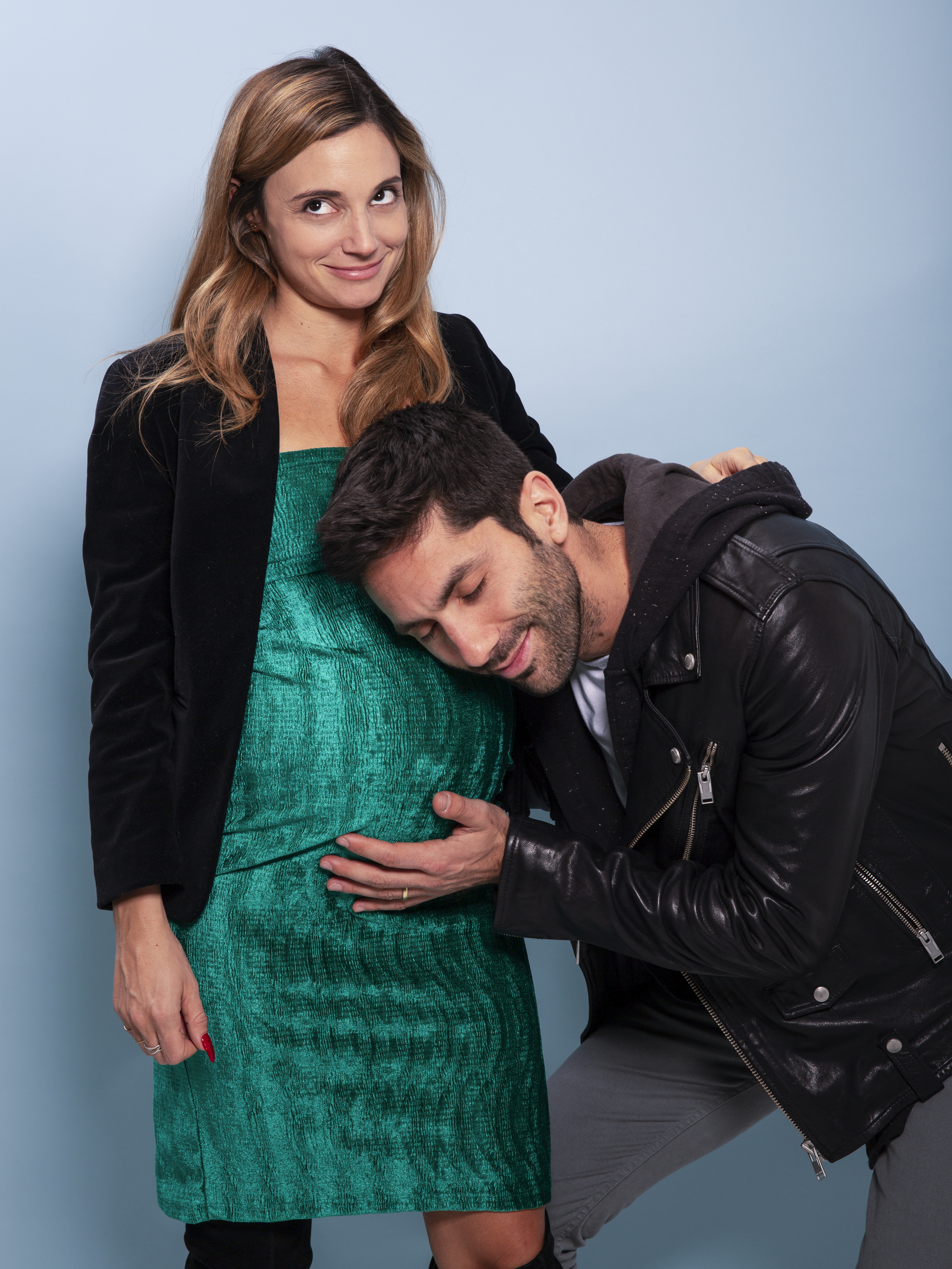 Nev Schulman and his pregnant wife Laura Perlongo visited HollywoodLife.com to talk about the new season of 'Catfish' and preparing for their new baby!