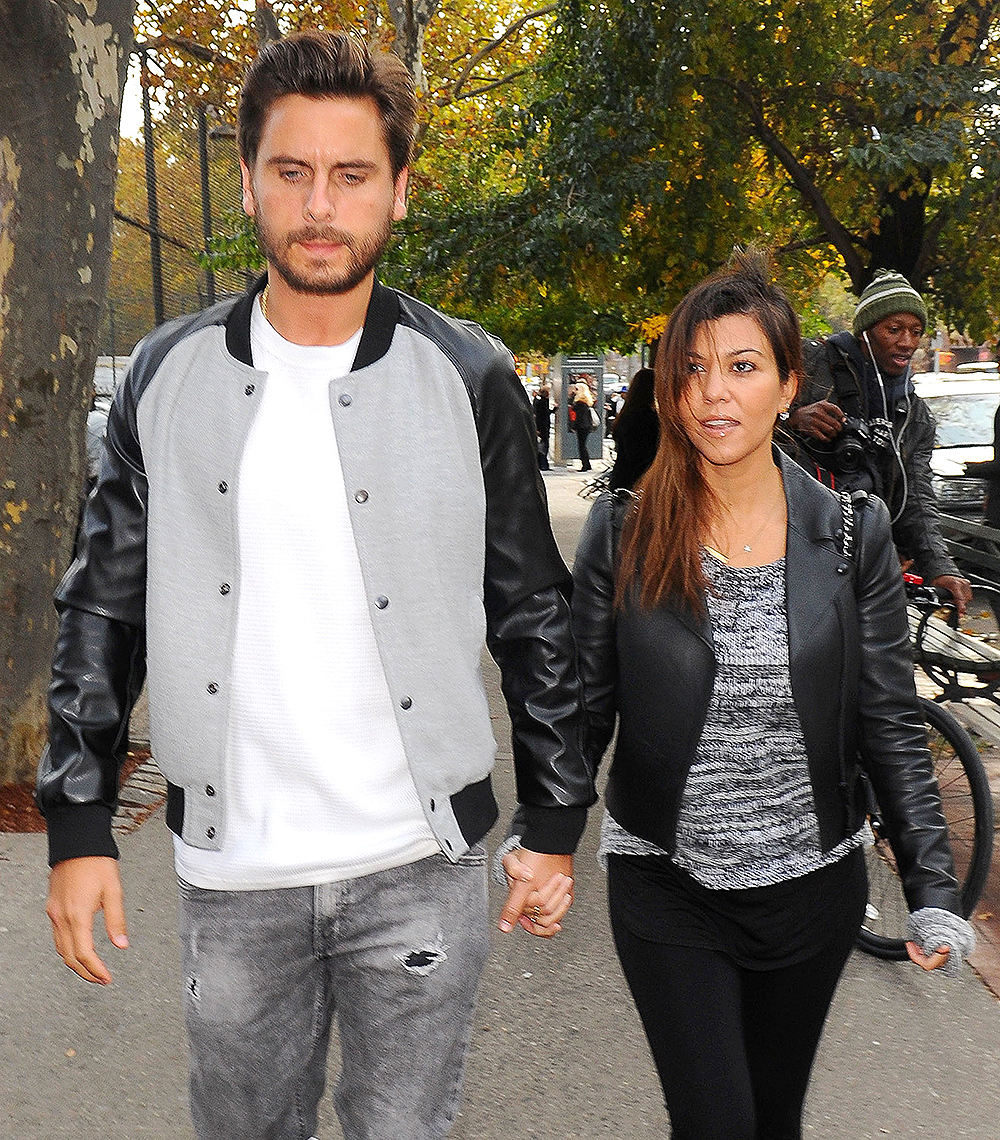 Kourtney Kardashian and Scott Disick out and about, New York, America - 05 Nov 2013