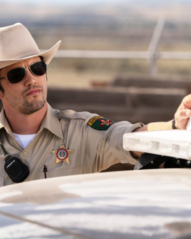 Roswell, New Mexico -- "Where Have All The Cowboys Gone?" -- Image Number: ROS104b_0195r.jpg -- Pictured: Nathan Dean Parsons as Max -- Photo: John Golden Britt/The CW -- ÃÂ© 2019 The CW Network, LLC. All rights reserved