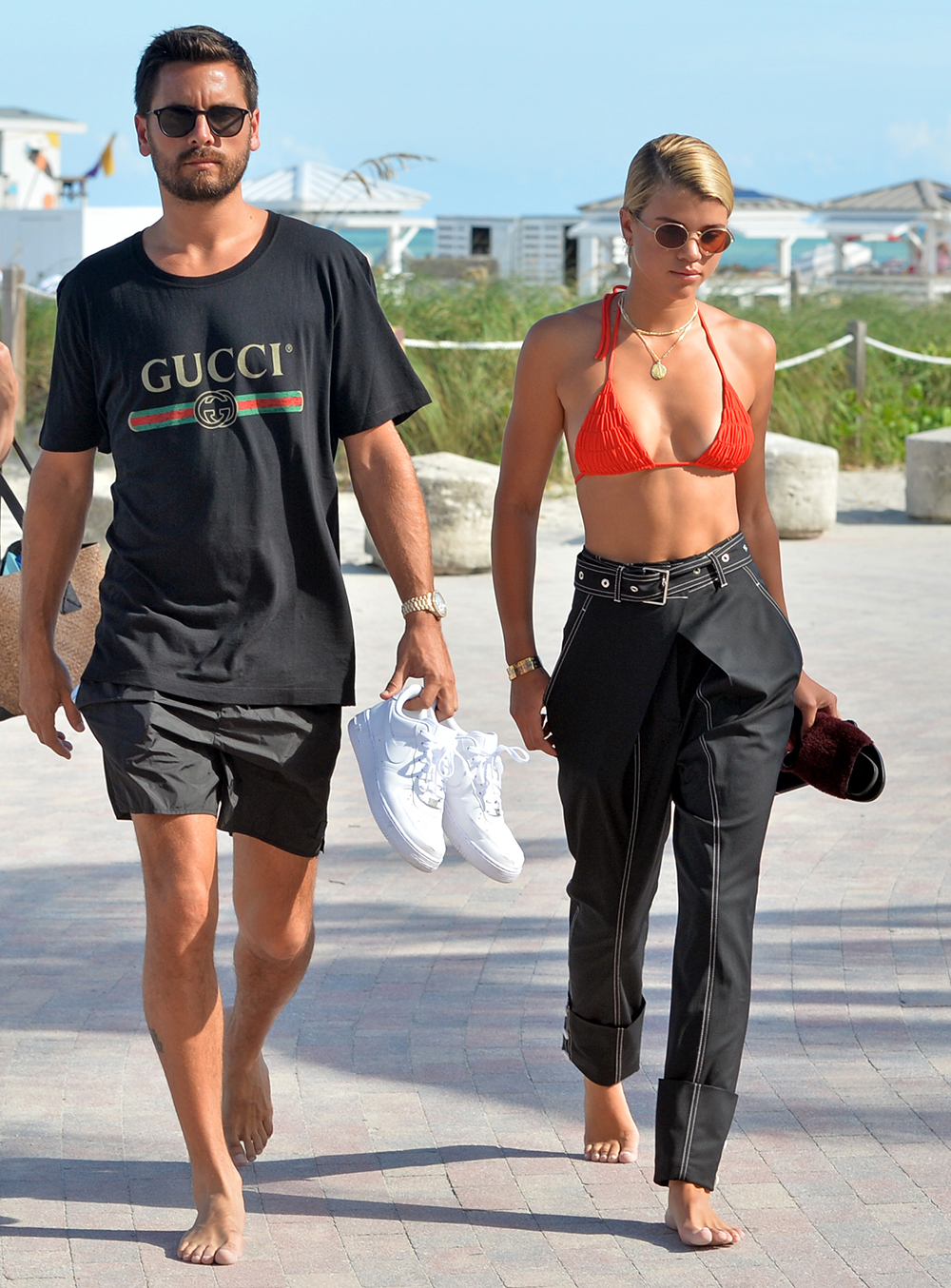 Scott Disick, Sofia Richie
Scott Disick and Sofia Richie out and about, Miami Beach, USA - 23 Sep 2017