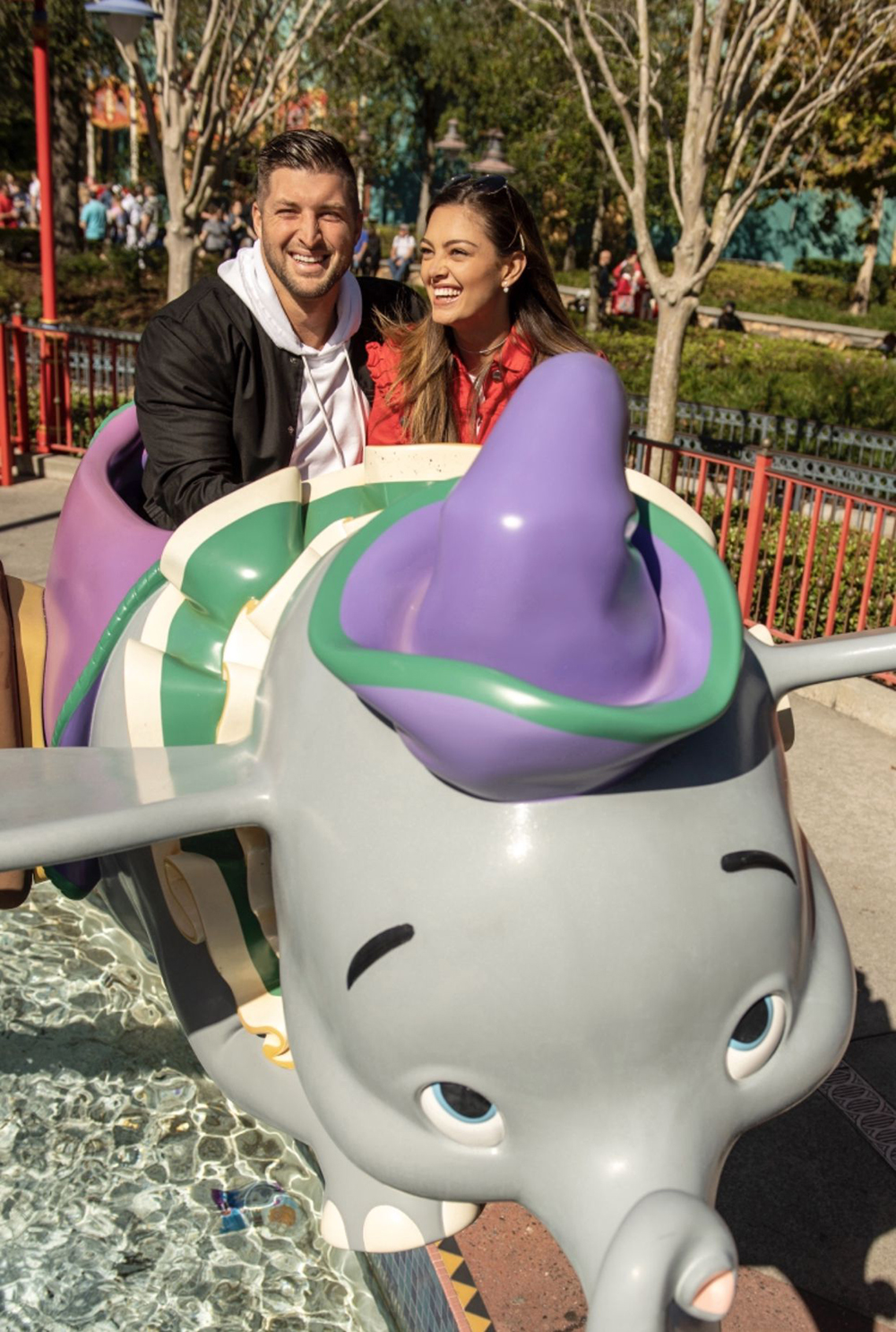 Tim Tebow and fiancée Demi-Leigh Nel-Peters
Tim Tebow and Demi-Leigh Nel-Peters visit Disney World Orlando, USA - 11 Jan 2019