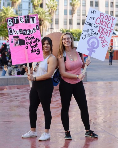 Protesters
Women's March, Los Angeles, USA - 19 Jan 2019