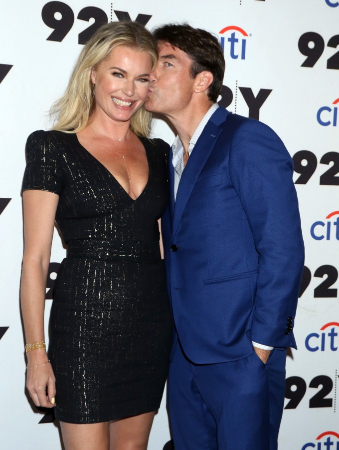 Jerry O’Connell Kisses Rebecca Romijn