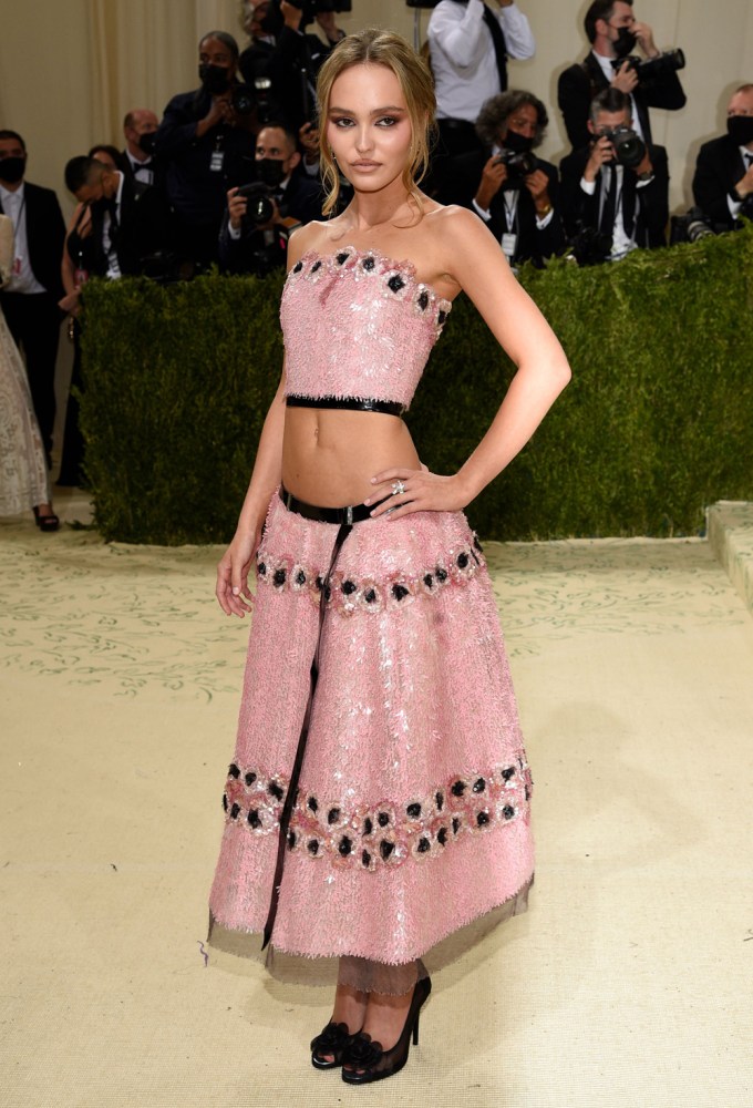 Lily-Rose Depp At The 2021 Met Gala