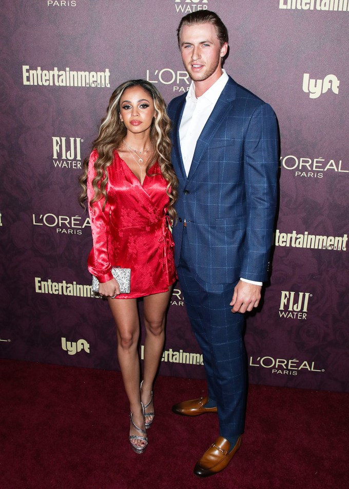 Vanessa Morgan With Michael Kopech