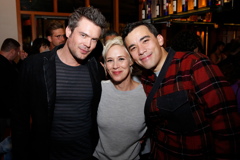 Charlie Weber, Liza Weil and Conrad Ricamora
'Soft Power' Theatre show premiere, Ahmanson Theatre, Los Angeles, USA - 16 May 2018