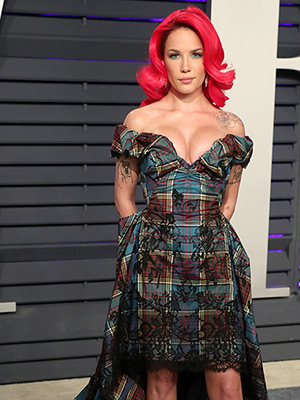 halsey vanity fair oscars party