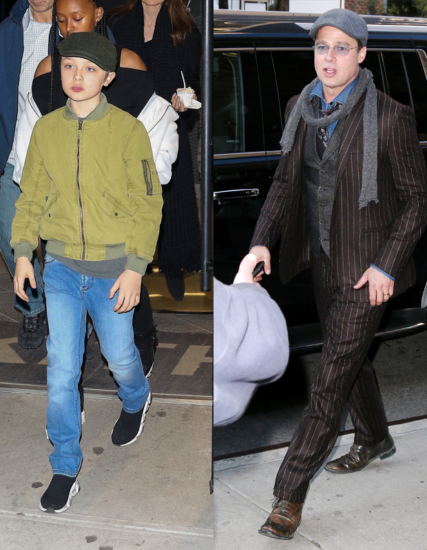 Knox Jolie-Pitt, Brad Pitt