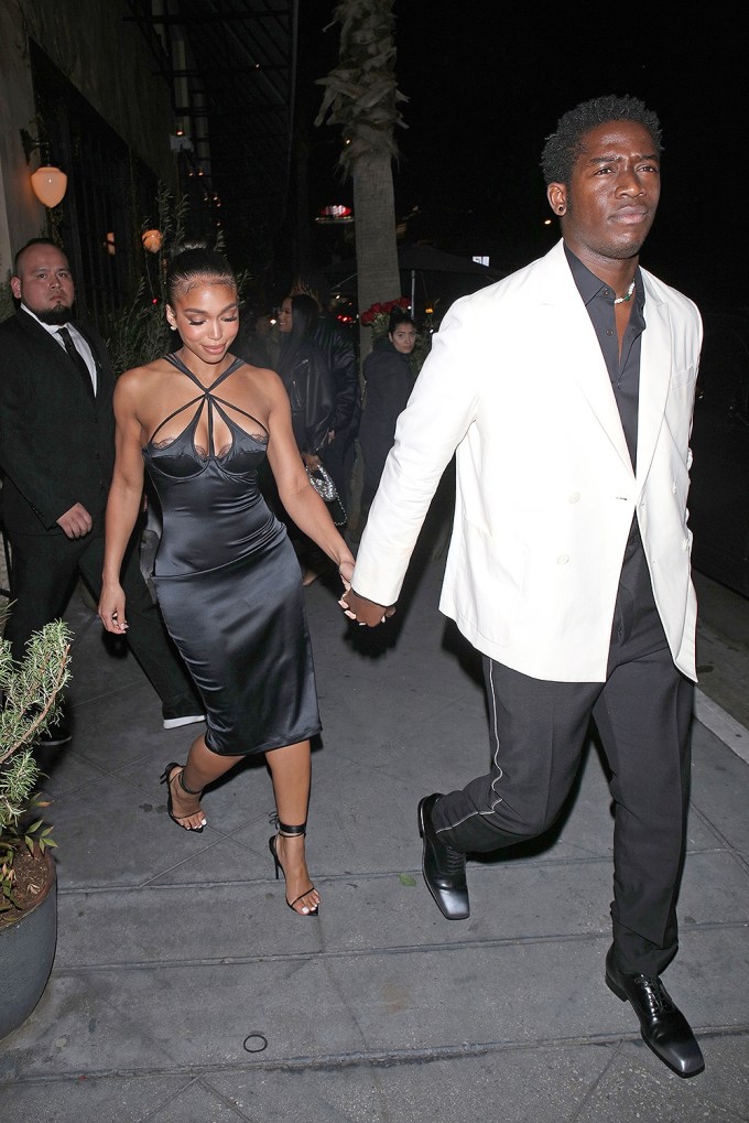 Lori Harvey With Damson Idris At Her 26th birthday Celebration