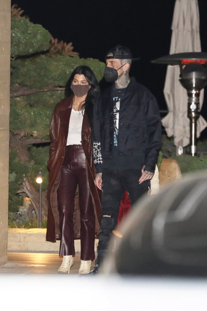 Kourtney Kardashian & Travis Barker