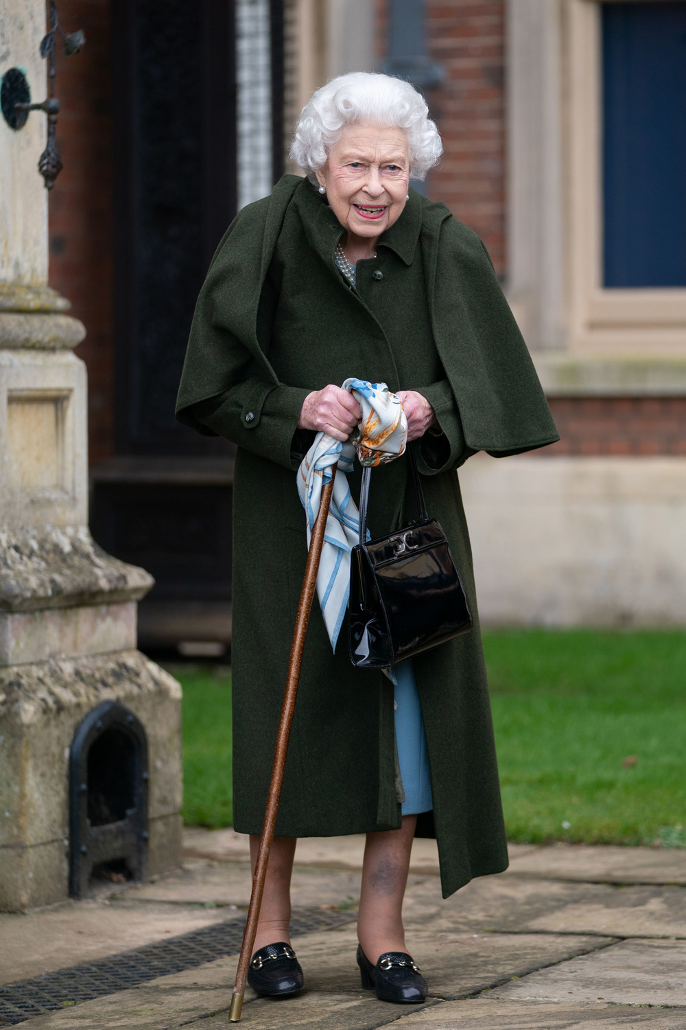 Queen Elizabeth II at Sandringham House, Norfolk, UK - 05 Feb 2022