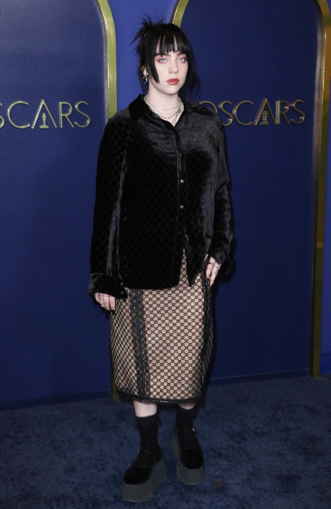 Billie Eilish At The 2022 Oscars Luncheon