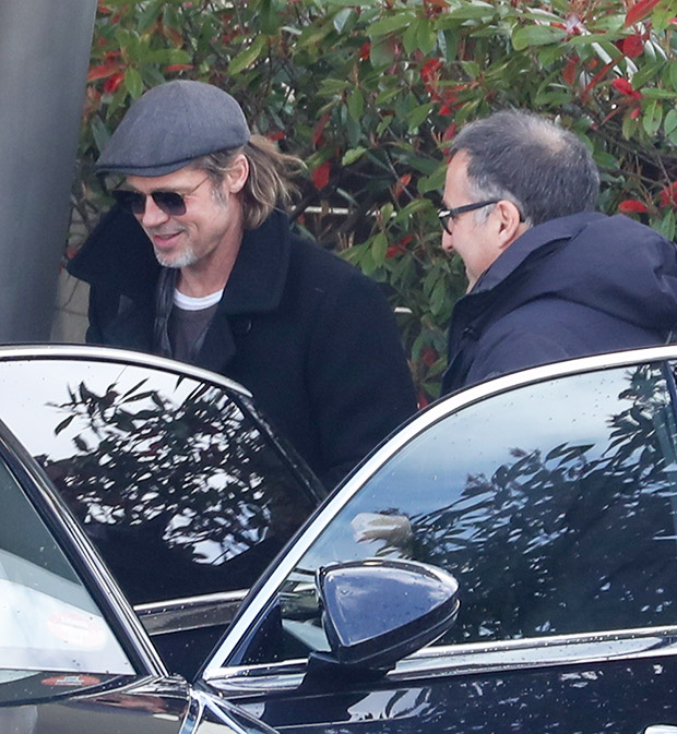 Brad Pitt In Paris, March 2019