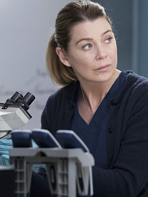 GREY'S ANATOMY - "Blood and Water" - Meredith finds herself having to side with either Alex or DeLuca during a difficult situation, but she doesn't want to betray either of them. Meanwhile, Maggie reveals details about her personal life that cause a public stir, and Levi struggles with whether or not to tell his family about Nico, on "Grey's Anatomy," THURSDAY, MARCH 7 (8:00-9:01 p.m. EST), on The ABC Television Network. (ABC/Eric McCandless)ELLEN POMPEO