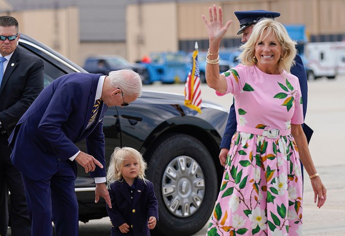 President Biden, Jill Biden, and Baby Beau Biden Jr.