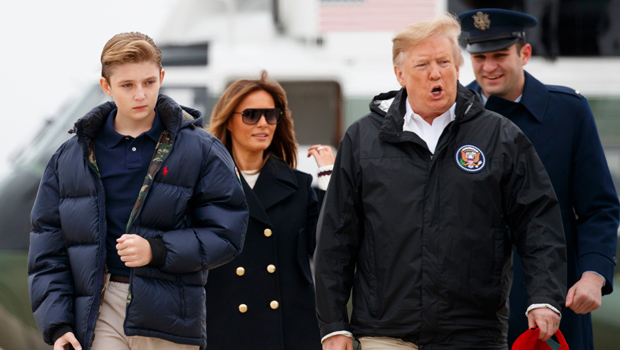 Barron Trump, Melania Trump, Donald Trump