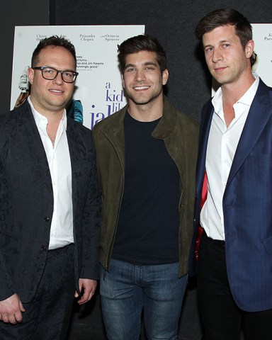 Sam Slater, David Bernon, Paul Bernon
The New York Premiere of IFC Film's A KID LIKE JAKE, presented by Ruffino Wines, New York, USA - 21 May 2018