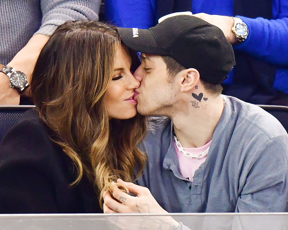 Kate Beckinsale and Pete Davidson
Celebrities attend New York Rangers game, New York, USA - 03 Mar 2019