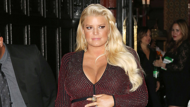 Jessica Simpson Bikini Baby Bump