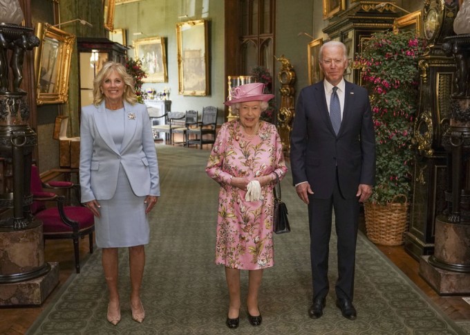 The Queen & The Bidens